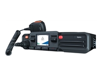 Bild von HYTERA HM685L U1 400-470 MHz Niedrige Leistung 5-25W IP54 mit Ferngesteuertes Lautsprechermikrofon und Montagewinkel-Bausatz
