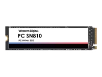 Bild von SANDISK PC SN810 NVMe SSD 1TB M.2 2280 PCIe Gen4 x4 6600MB/s read 5000MB/s write