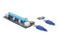 Bild von DELOCK Riser Karte PCI Express x1 x16 mit 60 cm USB Kabel