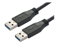 Bild von BACHMANN USB 3.0 Kabel A/A 1:1 schwarz 1m