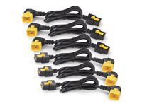 APC Power cable IEC 60320 C19 to IEC 60320 C20 16 A 1.22m latched 90 connector, Black