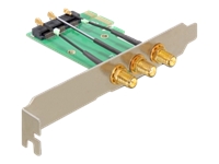 Bild von DELOCK PCIe Karte > Mini PCIe 3x RP-SMA Antennenanschluss