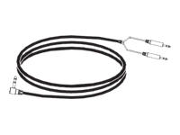 SMART Stereo Y cable 3.5mm 2 Male 1 Male RA