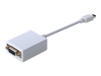 Bild von ASSMANN DisplayPort Adapterkabel mini DP - HD15 St/Bu 0,15m DP 1.1a kompatibel CE we
