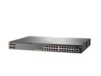 HPE Aruba 2930F Switch, 24G, 4 SFP Ports, PoE+, Layer 3, VSF Stacking, RIP Routing, Access OSPF, ACLs, QoS