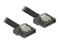 Bild von DELOCK Kabel SATA FLEXI 6 Gb/s 10cm schwarz Metall