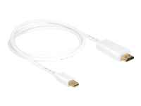 Bild von DELOCK Kabel mini DisplayPort 1.1 Stecker > HDMI-A Stecker 1m weis