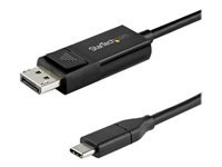 Bild von STARTECH.COM 2m USB-C auf DisplayPort-Kabel - 8K 30Hz - HBR3 - USB-C-Adapter - Thunderbolt 3-kompatibel - bidirektional