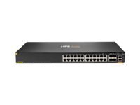 HPE ARUBA NETWORKING CX 6200F 24G CLASS-4 POE 4SFP 370W SWITCH EU EN