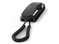 Bild von GIGASET DESK 200 schwarz schnurgebundenes Tisch- und Wandtelefon 10 Kurzwahltasten Hörgerätekompatibel LED Anrufsignalisierung