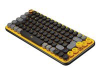 Bild von LOGITECH POP Keys Wireless Mechanical Keyboard With Emoji Keys - BLAST YELLOW - (DE)