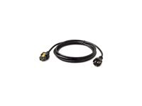 APC Power cable IEC 60320 C19 to power CEE 7/7m AC 240V 16 A 3m Black