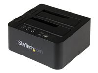 Bild von STARTECH.COM USB 3.1 (10 Gbit/s) Duplizierer Dockingstation für 6,35 & 8,89cm 2,5zoll & 3,5zoll SATA SSD/HDD Laufwerke
