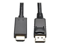 Bild von EATON TRIPPLITE DisplayPort 1.2 to HDMI Active Adapter Cable DP with Latches to HDMI M/M 4K 3 ft. 0,9m