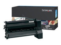 Bild von LEXMARK C782, X782e Toner schwarz kleine Kapazität 6.000 Seiten 1er-Pack Rückgabe