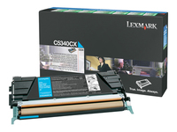 Bild von LEXMARK C534 Toner cyan Extra hohe Kapazität 7.000 Seiten 1er-Pack Rückgabe