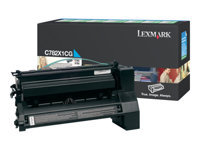 Bild von LEXMARK C782, X782e Toner cyan hohe Kapazität 15.000 Seiten 1er-Pack Rückgabe