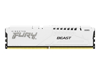 Bild von KINGSTON 32GB 6000MT/s DDR5 CL30 DIMM FURY Beast White EXPO