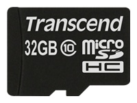 Bild von TRANSCEND Premium 32GB microSDHC UHS-I Class10 30MB/s MLC