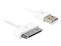 Bild von DELOCK Mobile Kabel IPhone 4 USB Sync/Laden 1.8m white MFI