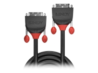 Bild von LINDY 2m DVI-D Dual Link Kabel Black Stecker / Stecker