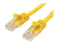 Bild von STARTECH.COM 10m Cat5e Ethernet Netzwerkkabel Snagless mit RJ45 - Cat 5e UTP Kabel - Gelb