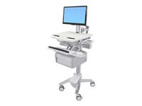 ERGOTRON Laptop-cart tall PIVOT, StyleView, 1 drawer 1x1