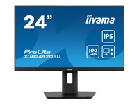 Bild von IIYAMA XUB2492QSU-B1 60,96cm 24Zoll IPS-panel 2560x1440 100Hz QHD 5ms MPRT FreeSync 15cm Height Adj. Stand 300cd/m2 HDMI DisplayPort