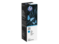 Bild von HP 31 Cyan Original Ink Bottle