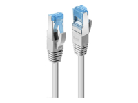 LINDY Patch Cable, Cat6A, S/FTP, RJ45-RJ45, 15m, grey, LSOH, PIMF