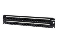 Bild von EATON TRIPPLITE 48-Port 2U Rack-Mount Cat5e 110 Patch Panel 568B RJ45 Ethernet TAA