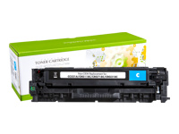 STATIC Toner cartridge compatible with HP CC531A/Canon 2661B002 cyan remanufactured 2.800 pages