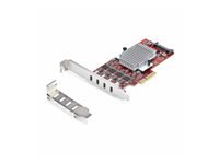 STARTECH 4-Port USB-C 10Gb PCIe Card
