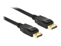 Bild von DELOCK Kabel Displayport 1.2 Stecker > Displayport Stecker 4K 60 Hz 0,5 m