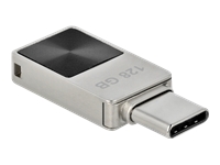 Bild von DELOCK Mini USB 3.2 Gen 1 USB-C Speicherstick 128GB - Metallgehäuse