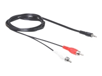 Bild von DELOCK Kabel Audio 3,5mm Klinkenstecker > 2 x Cinch Stecker 10m