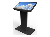 HI-ND Stand for touch screen portrait black screen size 32inch floor-standing