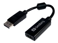 Bild von SANDBERG Adapter DisplayPort zu HDMI konvertiert DP - DisplayPort Ausgang zu HDMI Video und Audio