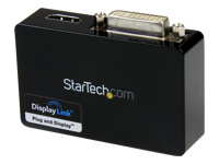 Bild von STARTECH.COM USB 3.0 auf HDMI / DVI Video Adapter - Externe Dual Multi Monitor Grafikkarte - 1920x1200