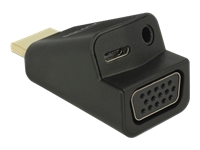 Bild von DELOCK Adapter HDMI-A Stecker > VGA Buchse mit Audio