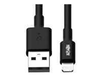 Bild von EATON TRIPPLITE USB-A to Lightning Sync/Charge Cable MFi Certified - Black M/M USB 2.0 10 Pack - 10Zoll 0,3m