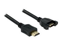 Bild von DELOCK Kabel HDMI A Stecker > HDMI A Buchse zum Einbau 1 m