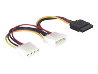 Bild von DELOCK Adapter Power SATA HDD zu 4pin St/Bu