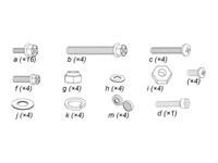 SMART Assy FRU Bolts and Screws FS-SBID-200