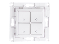SHELLY Wall Switch 4 White 4-Button Relay Wall Switch