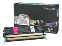 Bild von LEXMARK C522n, C524 Toner magenta Standardkapazität 3.000 Seiten 1er-Pack Rückgabe