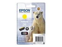 Bild von EPSON 26 Tinte gelb Standardkapazität 4.5ml 300 Seiten 1-pack blister ohne Alarm