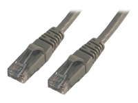 MCL Copper CAT6 A U / UTP RJ45 network cable 10m Gray