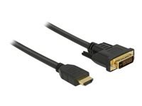 Bild von DELOCK HDMI zu DVI 24+1 Kabel bidirektional 10 m