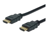 Bild von ASSMANN HDMI Standard Anschlusskabel Typ A St/St 3,0m m/Ethernet Full HD gold sw